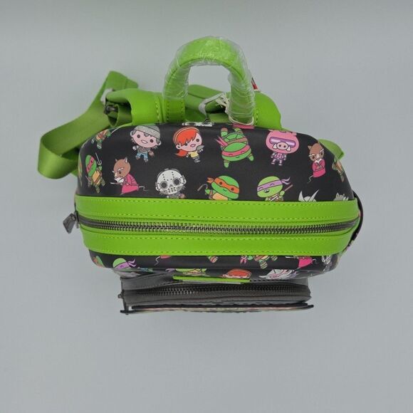 NWT!! Loungefly Teenage Mutant Ninja Turtles Sewer Cap Mini Backpack main image 4
